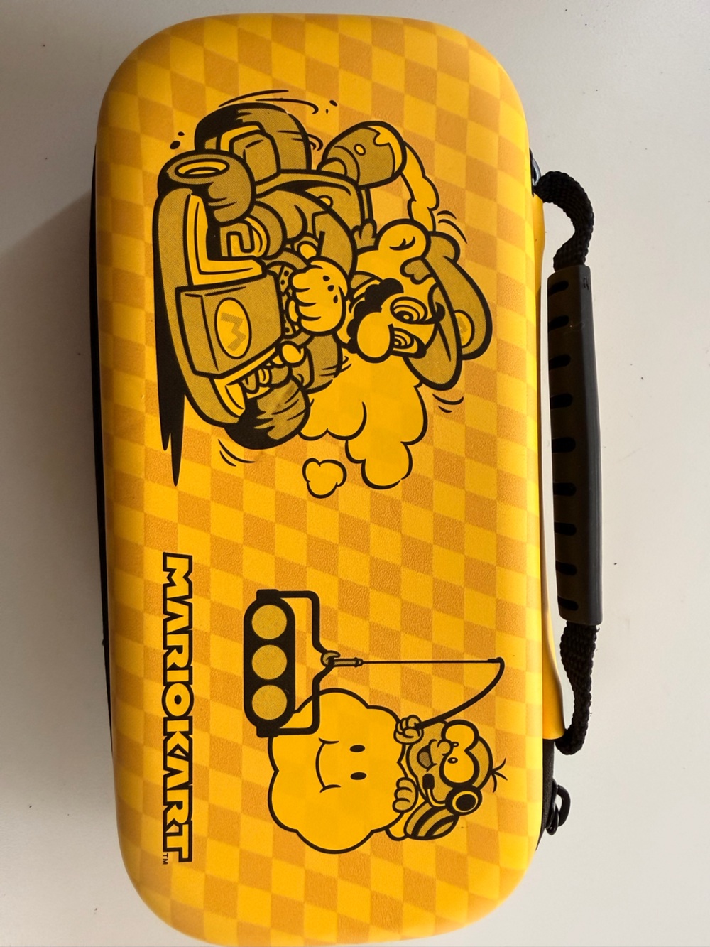 Nintendo Yellow Mario Themed Handheld Carrying Case